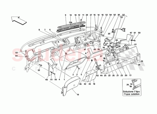 Part Diagram for Ferrari 622228