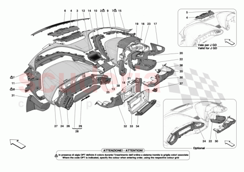 Part Diagram for Ferrari 000968505