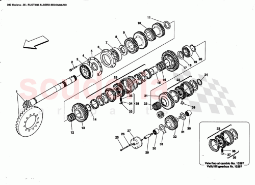 Part Diagram for Ferrari 184989