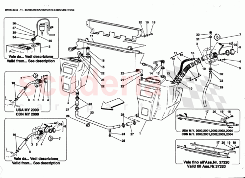 Part Diagram for Ferrari 196481
