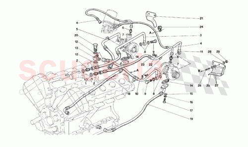 Part Diagram for Ferrari 135101
