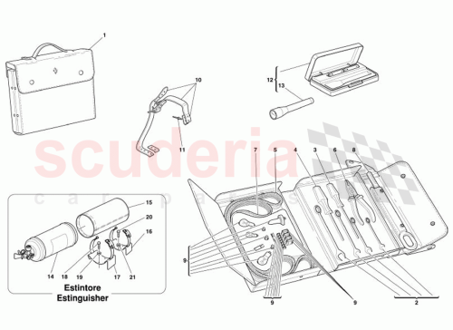 Part Diagram for Ferrari 61741600