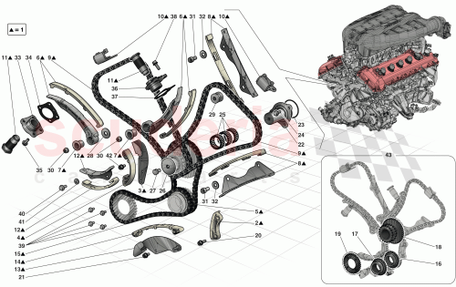 Part Diagram for Ferrari 315600