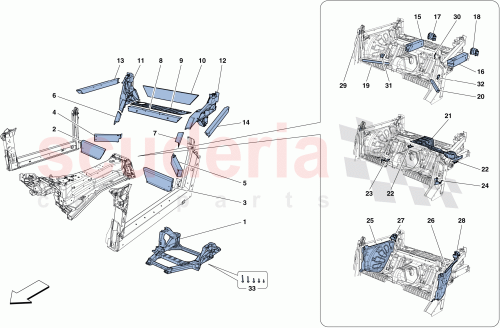 Part Diagram for Ferrari 239867