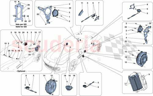 Part Diagram for Ferrari 87941100