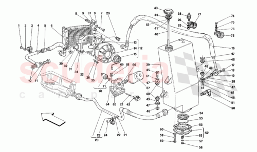 Part Diagram for Ferrari 155627