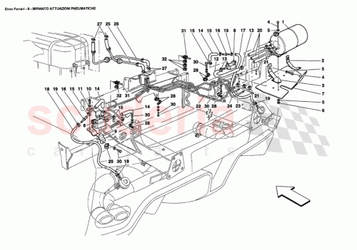 Part Diagram for Ferrari 191380