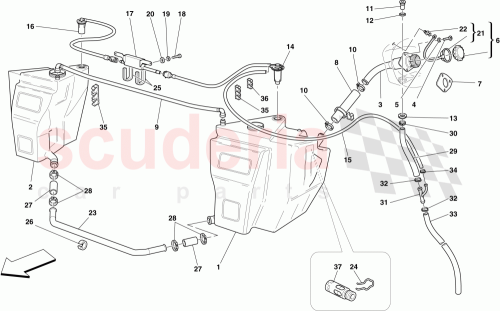 Part Diagram for Ferrari 183098