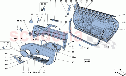 Part Diagram for Ferrari 13026126