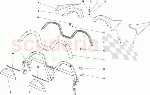 Part Diagram for Ferrari 83358600