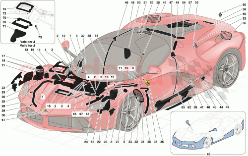 Part Diagram for Ferrari 84892500