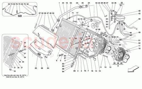 Part Diagram for Ferrari 155239
