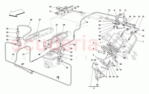 Part Diagram for Ferrari 181184