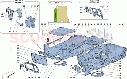 Part Diagram for Ferrari 86620300