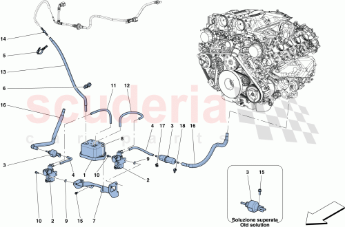 Part Diagram for Ferrari 338216