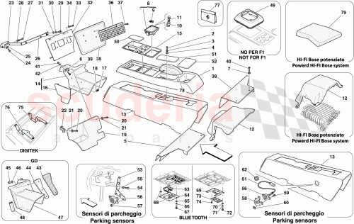 Part Diagram for Ferrari 82099300