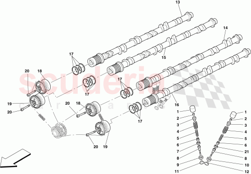Part Diagram for Ferrari 253714