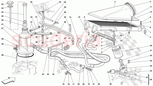 Part Diagram for Ferrari 180242