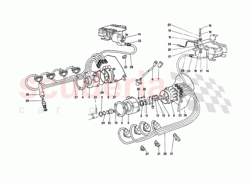 Part Diagram for Ferrari 119052