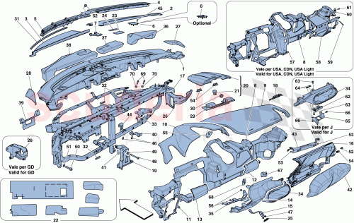 Part Diagram for Ferrari 86258900