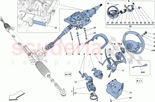 Part Diagram for Ferrari 294230
