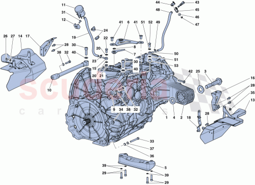 Part Diagram for Ferrari 301884