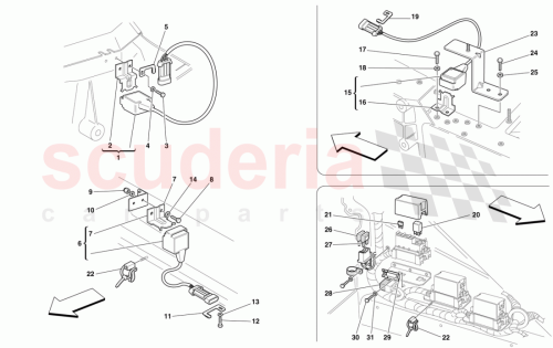 Part Diagram for Ferrari 184340
