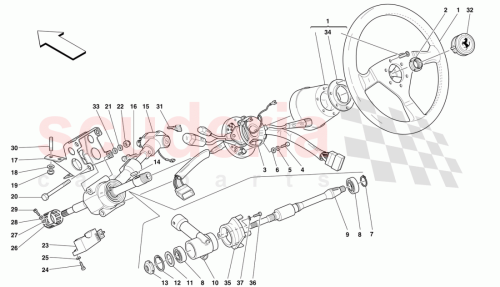 Part Diagram for Ferrari 161511