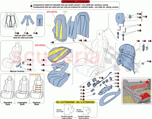 Part Diagram for Ferrari 86601400