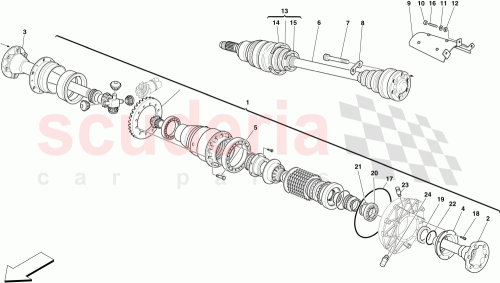 Part Diagram for Ferrari 220371