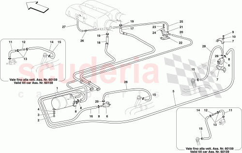 Part Diagram for Ferrari 13432170