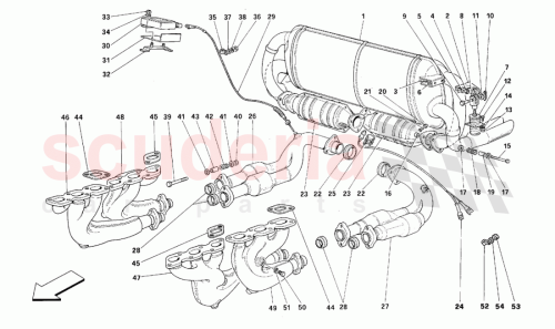 Part Diagram for Ferrari 161853