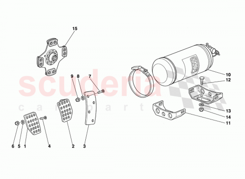 Part Diagram for Ferrari 145245