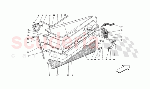 Part Diagram for Ferrari 639997