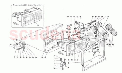 Part Diagram for Ferrari 62454100