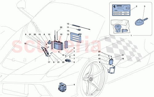 Part Diagram for Ferrari 292374
