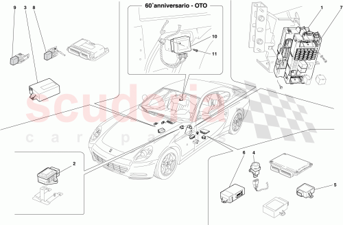 Part Diagram for Ferrari 216065