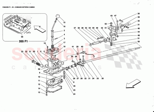 Part Diagram for Ferrari 164392