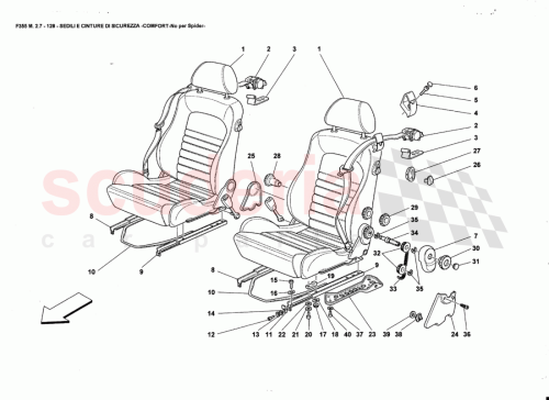 Part Diagram for Ferrari 643417