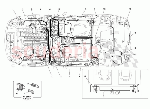 Part Diagram for Ferrari 167699