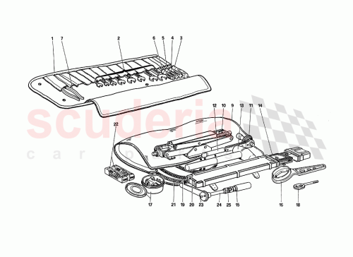 Part Diagram for Ferrari 105975