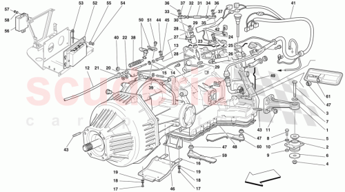 Part Diagram for Ferrari 168226