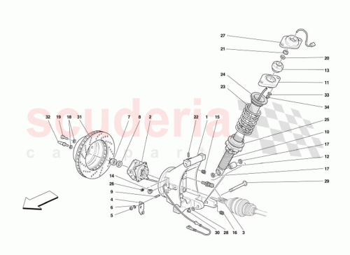 Part Diagram for Ferrari 175887