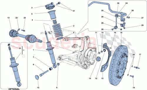 Part Diagram for Ferrari 312992
