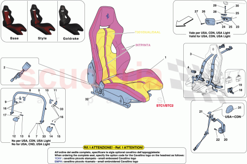 Part Diagram for Ferrari 85787400