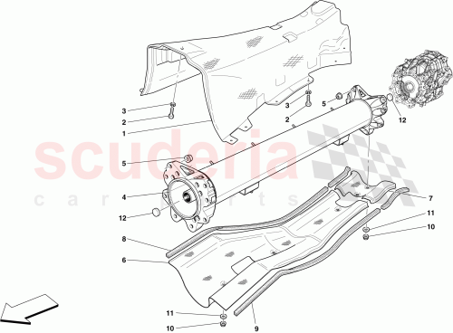 Part Diagram for Ferrari 255108
