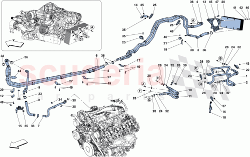 Part Diagram for Ferrari 303794