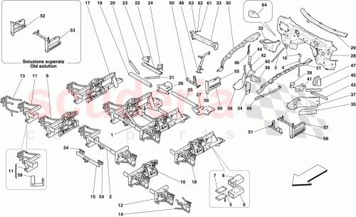 Part Diagram for Ferrari 985213803