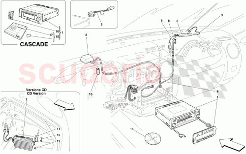 Part Diagram for Ferrari 219409