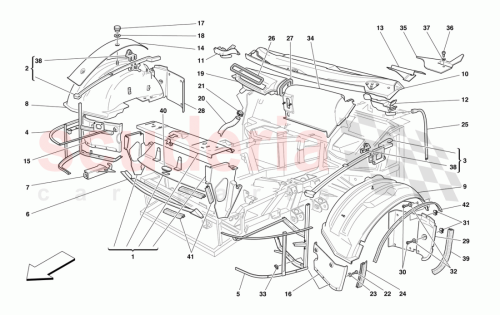 Part Diagram for Ferrari 66841200